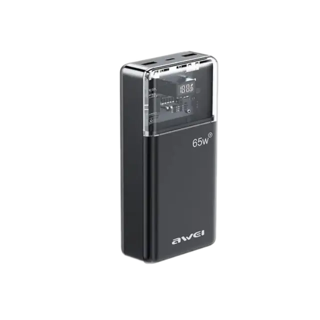 Awei P109K 30000mAh Type C PD65W Fast Charge Power Bank Awei P109K 30000mAh Type C PD65W Fast Charge Power Bank